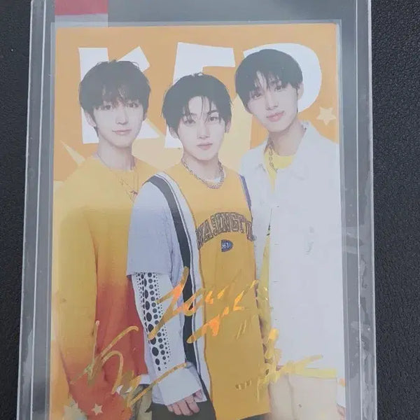 [BUNJANG] Teyreka Kickflip Donghyun Gyekhun Juwang Limited Edition Signed Print Card / 테레카 킥플립 동현 계훈 주왕 50한정 인쇄 싸인 카드
