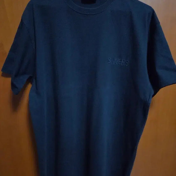[BUNJANG] Balenciaga Sinus Embroidered Logo Short Sleeve T-Shirt Black / 발렌시아가 시너스 자수로고 반팔 티셔츠 블랙