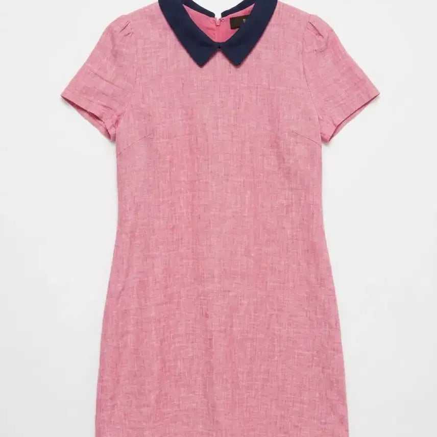 [BUNJANG] Roem Women's Pink Collar Short-Sleeve Dress / 여성M/ 로엠 마 반팔 카라 원피스 핑크 빈티지킹