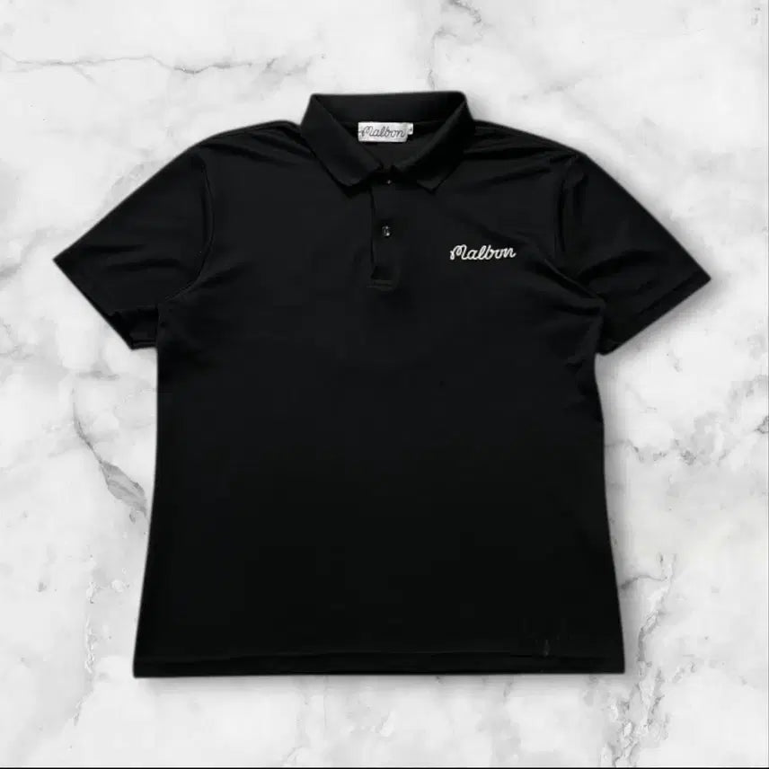 [BUNJANG] Malbon Golf Short Sleeve Polo Shirt Size 105 / 말본 골프 반팔 카라티 105