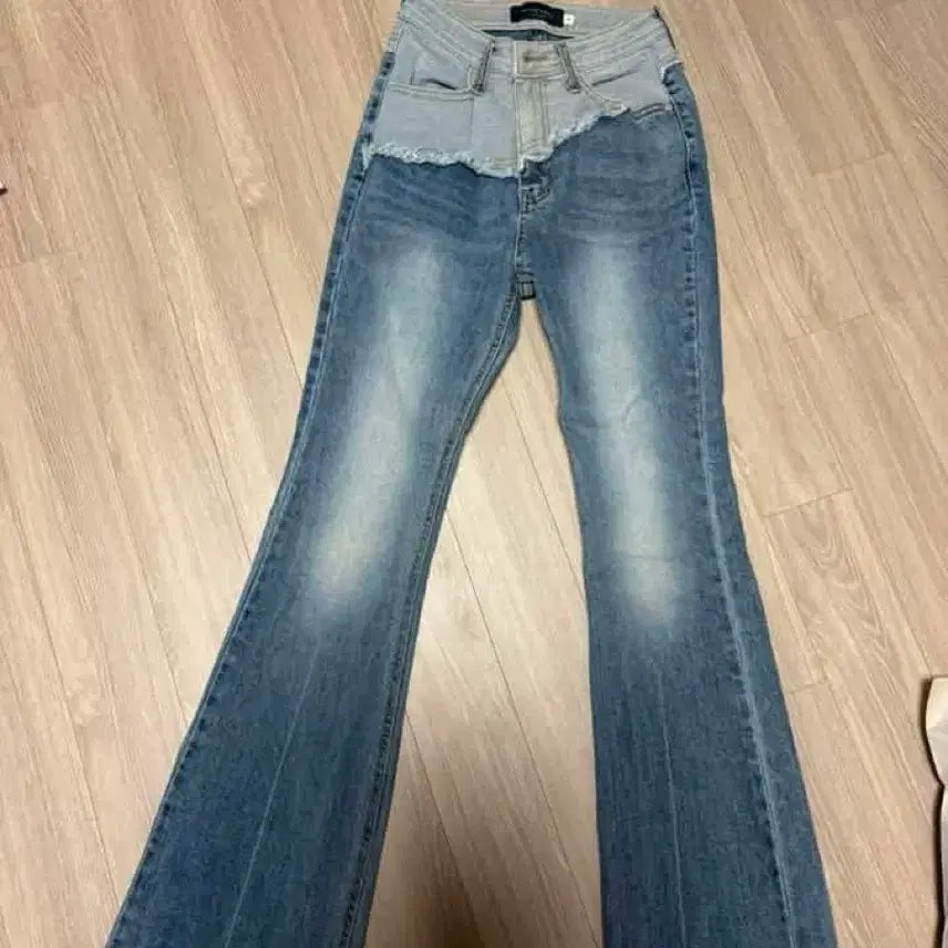 [BUNJANG] Olive Tree High-Waist Flare Jeans (Size S) / 올리브트리청바지 에스