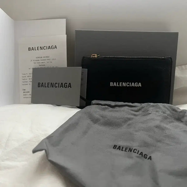[BUNJANG] Balenciaga Card Holder Black / (정품/택배무료) 발렌시아가 카드지갑