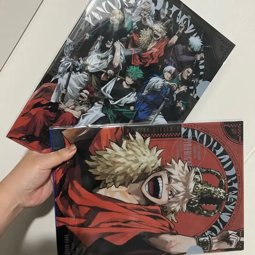 [BUNJANG] My Hero Academia 'Strongest Jump' Gacha Clear File Set - Bakugo / 신십걸 최강점프 가챠 클리어파일 바쿠고 전체 세트