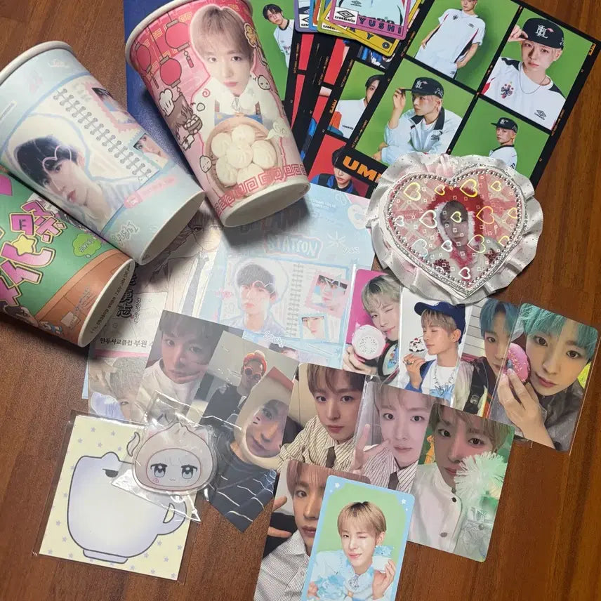 [BUNJANG] NCT Wish Official Goods & Fan-made Goods Photocard Bundle Set (Yushi, Riku focus) / 급처 엔시티위시 공굿 비공굿  포카 일괄양도 (유우시리쿠위주)