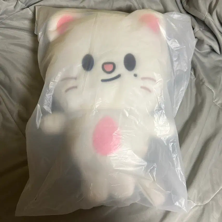 [BUNJANG] Stray Kids Hyunjin Jiniret SKZOO Plush Backpack Fanmeeting MD / 스키즈 스키주 현진 지니렛 응원봉 가방 플러시 백팩 팬미팅 md