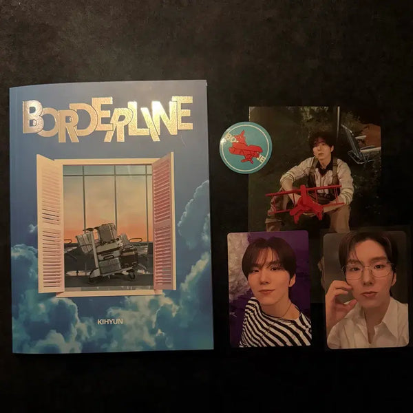 [BUNJANG] MONSTA X Kihyun Borderline Root Ver. POB Included / 몬스타엑스 기현 보더라인 루트ver. (사웨 미공포 1장 포함)