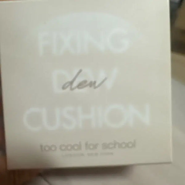 [BUNJANG] Too Cool For School Fixing Dew Cushion #1 Porcelain - Full Set / 투쿨포스쿨 픽싱 듀 쿠션 1호 포슬린 본품+리필