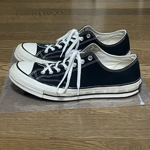 [BUNJANG] Converse Chuck 70 Black Low Top Sneakers / 컨버스 척 70 블랙 295