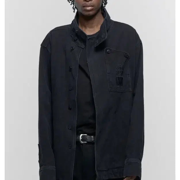 [BUNJANG] Plastic Product Trapezoid Jacket / 플라스틱 프로덕트 트랩조이드 자켓