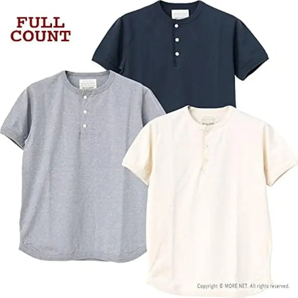 [BUNJANG] Full Count 5222H Henley Neck Shirt (Size 44) / 구매) 풀카운트 5222H 헨리넥 44 사이즈