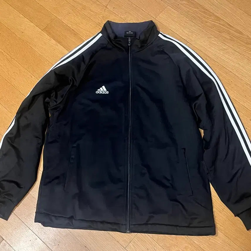 [BUNJANG] Adidas Black Track Jacket Size 100 / 아디다스 져지 100