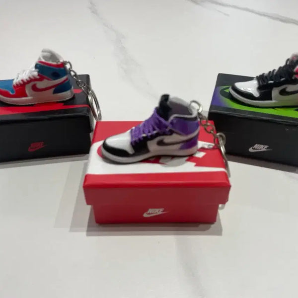 [BUNJANG] Nike Air Jordan 1 Shoe Keychain 3-Set / 나이키 신발 키링