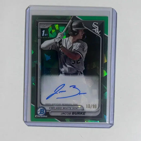 [BUNJANG] Chicago White Sox Jacob Burcs Limited Bowman Autograph Card / 시카고 화이트 삭스 제이콥 벌케 한정 바우만 오토