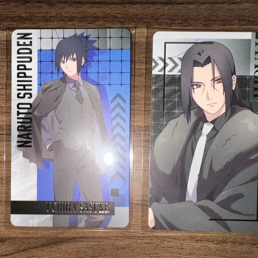 [BUNJANG] Naruto Uchiha Itachi Sasuke Suit Photocard Bundle Set / 일괄) 우치하 이타치 사스케 정장 포카 판매합니다 나루토