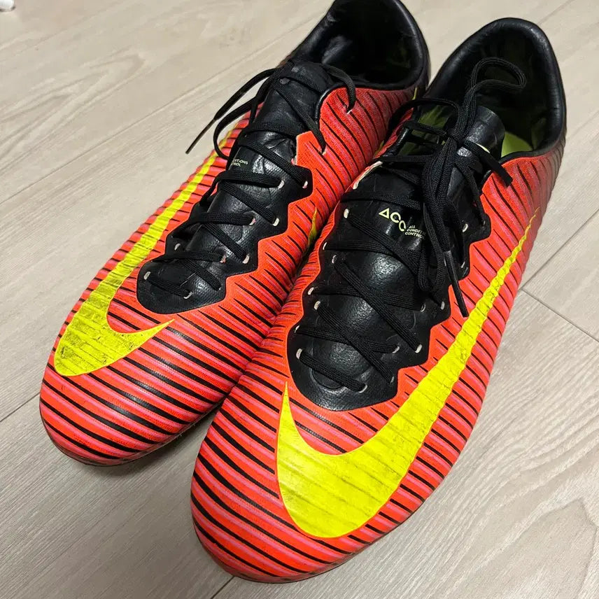 [BUNJANG] Nike Mercurial Vapor 11 Pro FG ACC Soccer Cleats 275mm / [정품/275] 나이키 머큐리얼 베이퍼11 프로 FG ACC 축구화