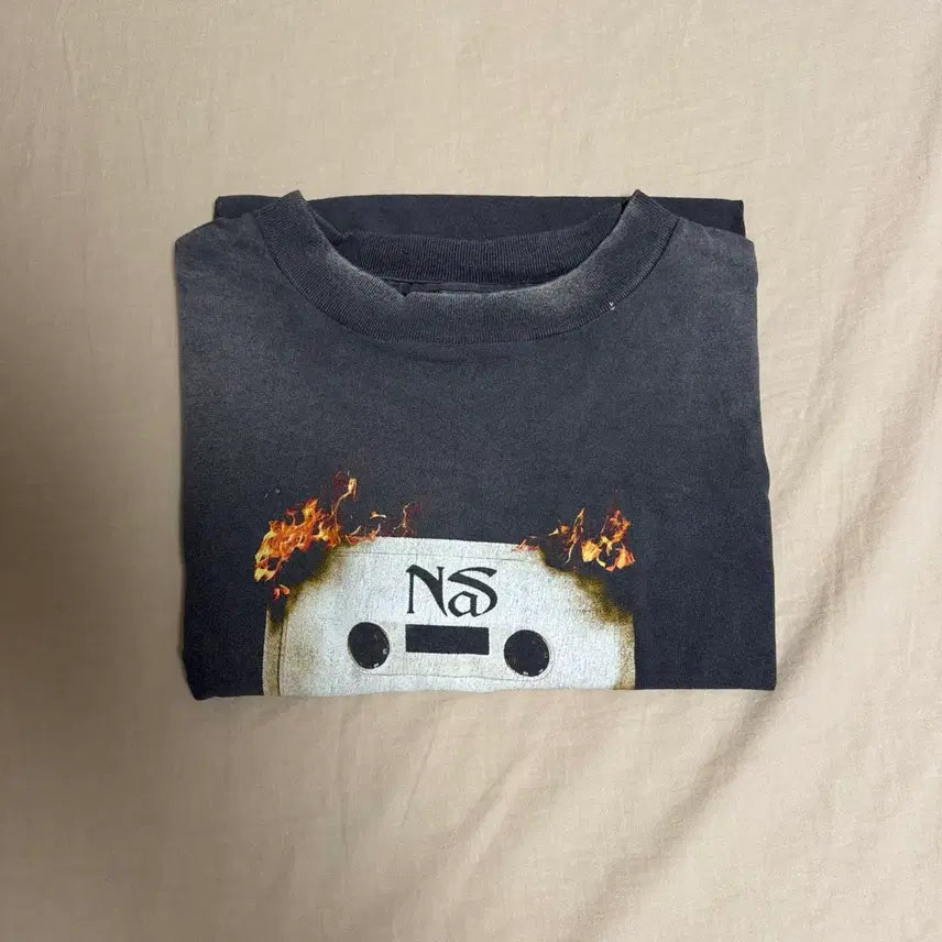 [BUNJANG] Saint Michael x NAS T-Shirt XL / [XL]세인트마이클 나스 NAS