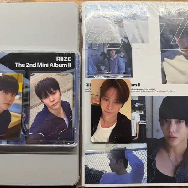 [BUNJANG] RIIZE Eunseok Sealed Album Bundle (2) + Photocards (3) / 라이즈 은석 미개봉앨범x2,포카x3