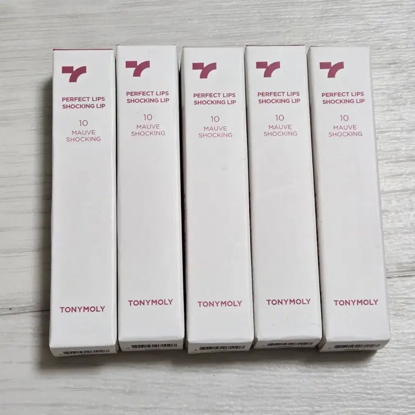 [BUNJANG] Tonymoly Perfect Lips Shocking Tint N10 Mauve Shocking (Sealed) / (미개봉) 토니모리 퍼펙트 립스 쇼킹 립 틴트 N10모브쇼킹