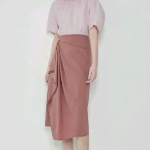 [BUNJANG] System Draped Wrap Skirt / 시스템 드레이프 랩스커트