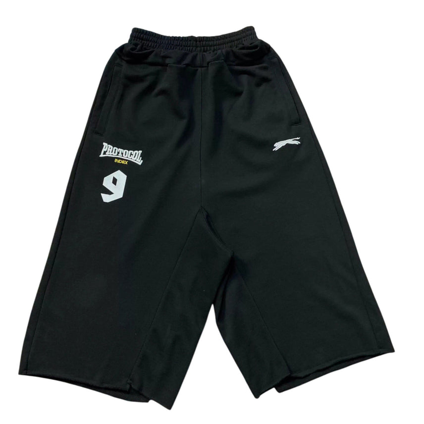 [BUNJANG] Protocol Index Folded Waist Shorts Black / [1] 프로토콜인덱스 폴디드 웨이스트 쇼츠 블랙