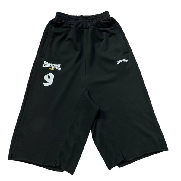 [BUNJANG] Protocol Index Folded Waist Shorts Black / [1] 프로토콜인덱스 폴디드 웨이스트 쇼츠 블랙