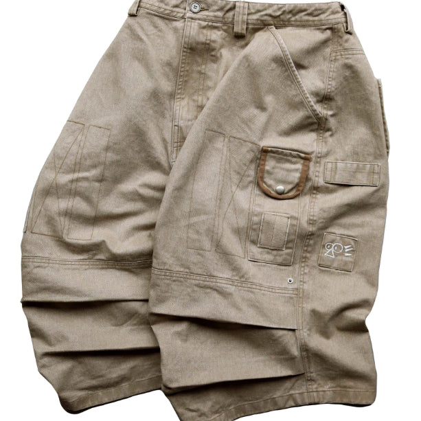 [BUNJANG] Two Space B-tri Bermuda Pants (Dark Beige) / [5] 투스페이스 B-tri (dark beige) 버뮤다 팬츠