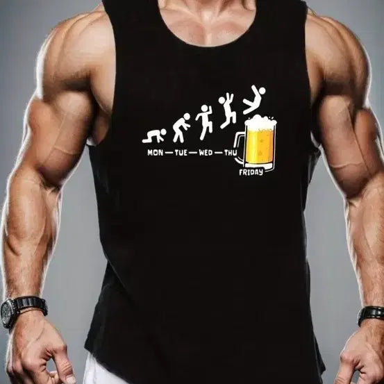 [BUNJANG] Black Sleeveless Top - Size 105 / 블랙 나시 105