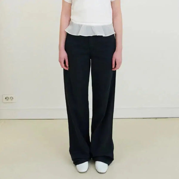 [BUNJANG] Le Bean Sage Carpenter Navy Pants / 르베인 Sage Carpenter Navy Pants