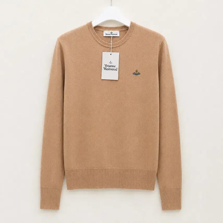 [BUNJANG] Vivienne Westwood Women's Camel Knit Wool Blend (New) / [새상품O/매장O] 비비안웨스트우드 니트 여성 카멜 1803002S