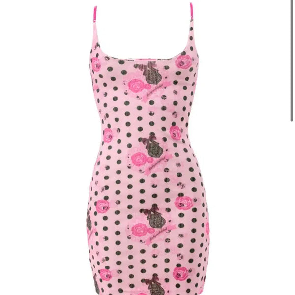 [BUNJANG] Babymetalclub Sweet Polka Dot Dress / 베이비메탈클럽 스위트 폴카 원피스 갸루 베메클 bmc 도트원피스