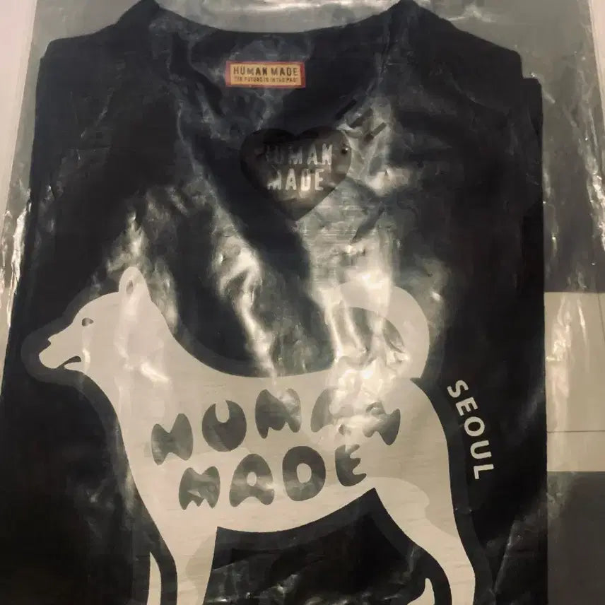 [BUNJANG] Human Made Graphic T-Shirt Black S (Sealed) / 특가)휴먼메이드 반팔 티셔츠 블랙 S 미개봉 새상품