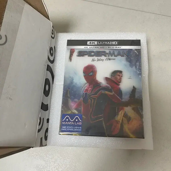 [BUNJANG] Manta Lab Spider-Man: No Way Home Lenticular Version 4K UHD & Blu-ray Steelbook / 만타랩 스파이더맨: 노 웨이 홈 (렌티 버전)