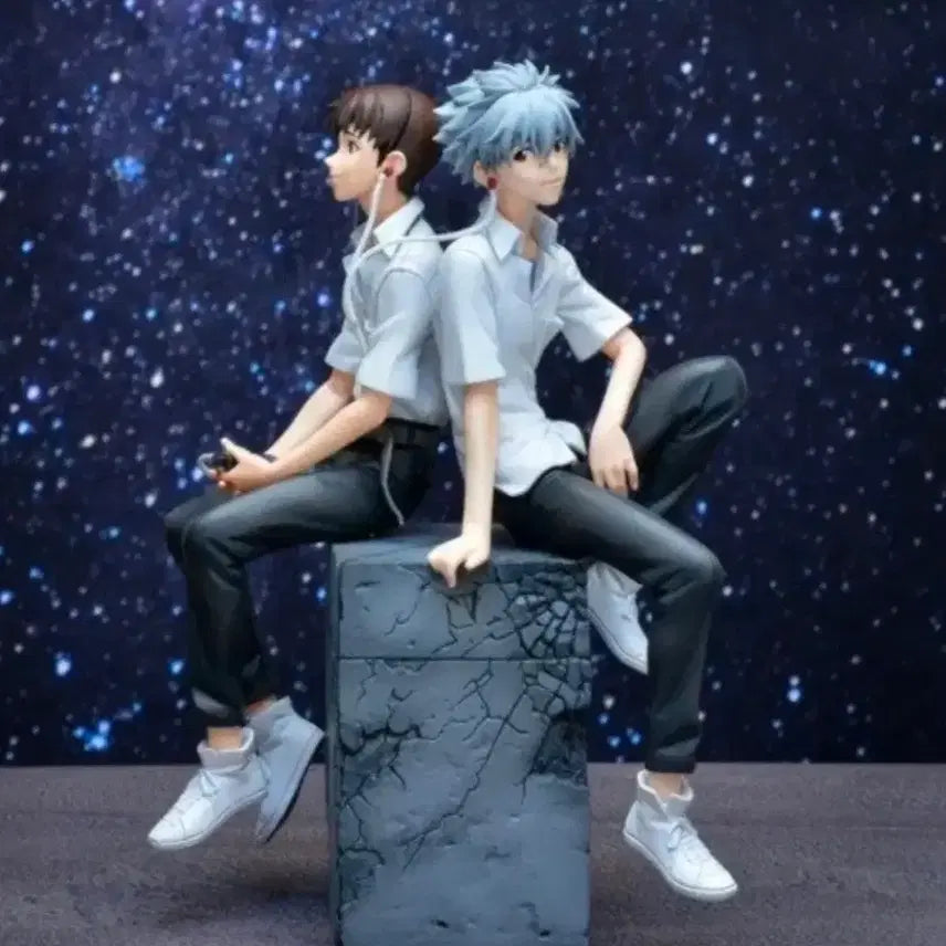 [BUNJANG] Sega Vignetereum Evangelion Shinji & Kaworu Bundle Figure Set / 세가 VIGNETTEUM 에반게리온 신극장판 신지 카오루 피규어 일괄