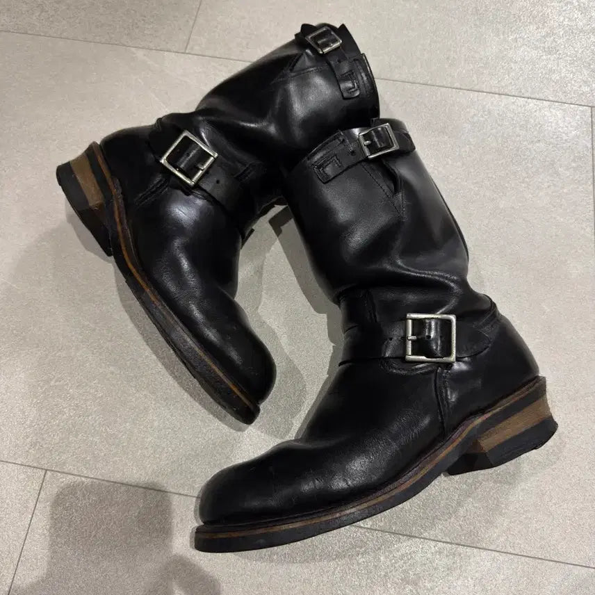 [BUNJANG] Red Wing 2268 Engineer Boots Black / (8.5) 레드윙 2268 엔지니어 부츠 블랙