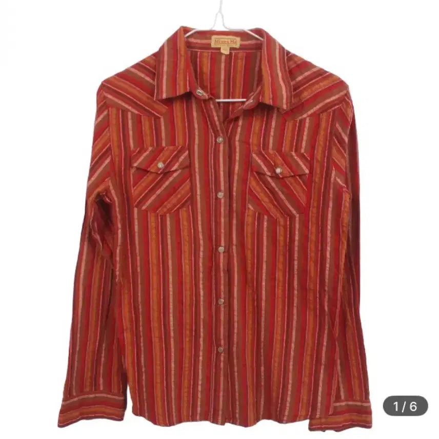 [BUNJANG] Vintage Striped Shirt / 빈티지 스트라이프 셔츠