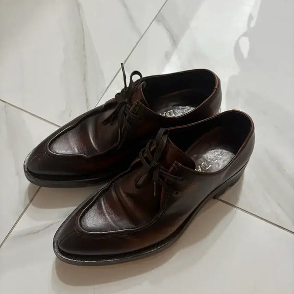 [BUNJANG] Prada Terracotta Brown Loafers / 프라다 테라코타 브라운 260