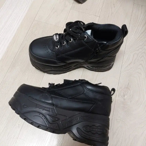 [BUNJANG] Yosuke Platform Sneakers / 요스케 통굽 스니커 운동화 지뢰계 양산형 신발 일본