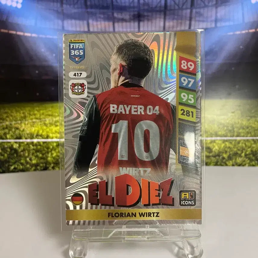 [BUNJANG] Germany Wirtz Rare Panini Soccer Card / 독일 비르츠 레어 파니니 축구카드