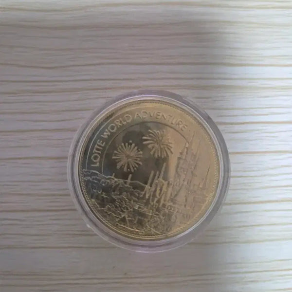 [BUNJANG] Lotte World Adventure Commemorative Medal / 롯데월드 어드벤처 기념 메달 판매해요.