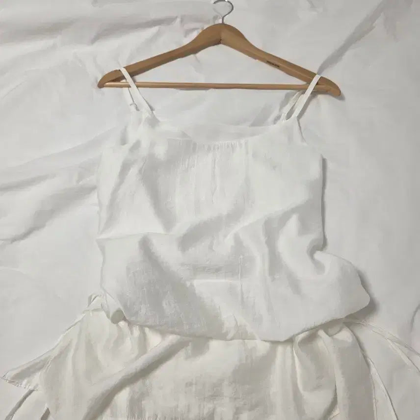 [BUNJANG] Vintage Layered Sleeveless Dress / 빈티지 레이어드 원피스 슬리브리스