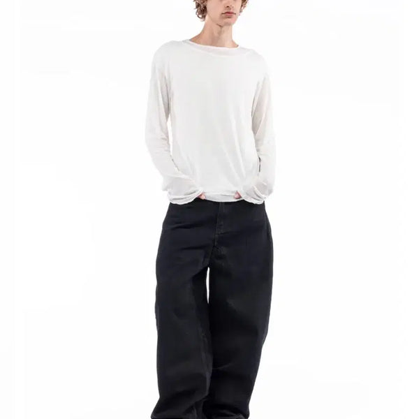 [BUNJANG] Nofaith Studios Loose Fit Black Denim / Nofaith studios 노페이스스튜디오 루즈핏 데님