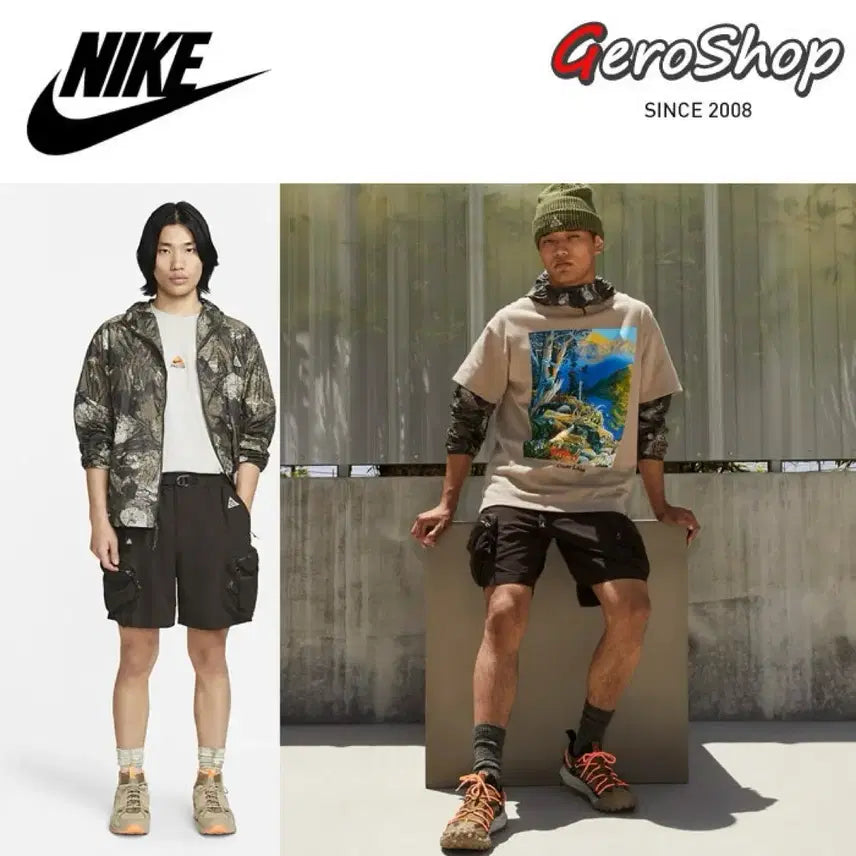 [BUNJANG] Nike ACG Snowgrass Cargo Shorts Brown (L) / 나이키 ACG 스노우그래스 카고 쇼츠 브라운 (L)
