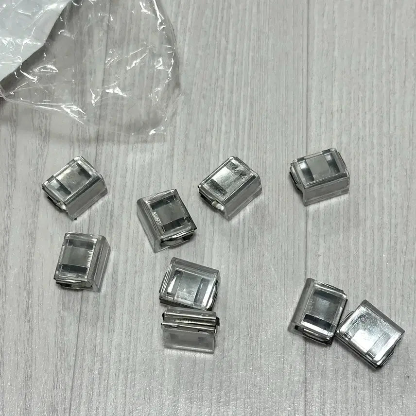 [BUNJANG] One-Touch Pants Length Alteration Clips - Set of 9 / 새상품) 셀프기장수선 원터치 바지 길이 수선 클립 밑단 고정 버클