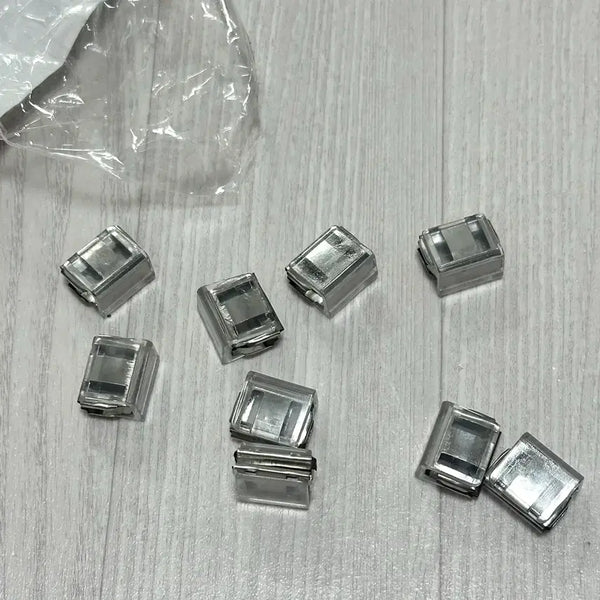 [BUNJANG] One-Touch Pants Length Alteration Clips - Set of 9 / 새상품) 셀프기장수선 원터치 바지 길이 수선 클립 밑단 고정 버클