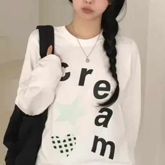 [BUNJANG] Ablie Long Sleeve White / 에이블리 롱슬리브 화이트
