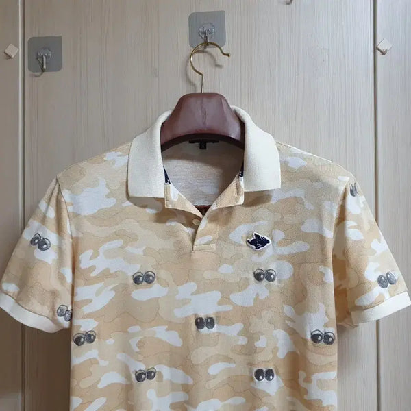 [BUNJANG] Paragates Embroidered Logo Collar T-Shirt / 파리게이츠 (한국정품) 95 (자수) 카라티