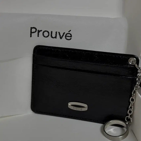 [BUNJANG] FROUVE PR Ring Card Wallet Black / 무신사 프루베 PR 링 카드지갑