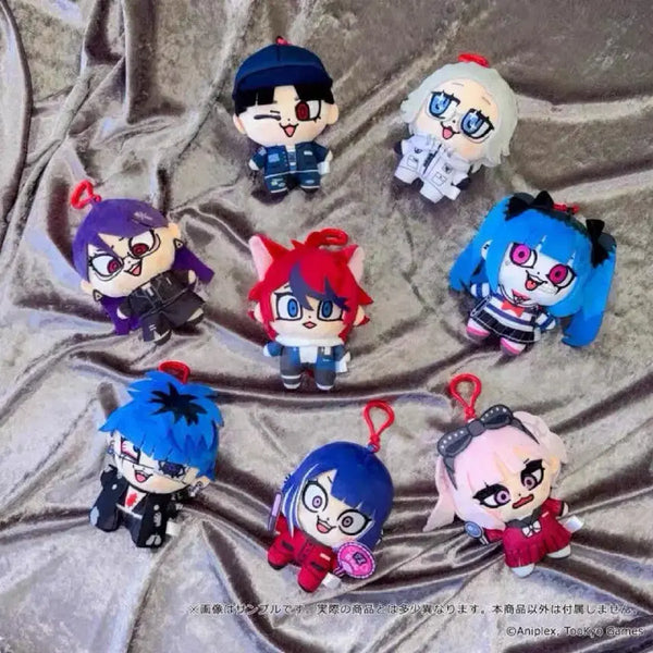 [BUNJANG] Hundred Line Saikin Boueigakuen Character Plush Keychain Set / 26년12월이후 헌드레드 라인 최종방위학원 굿즈 인형키링 8종 개별가