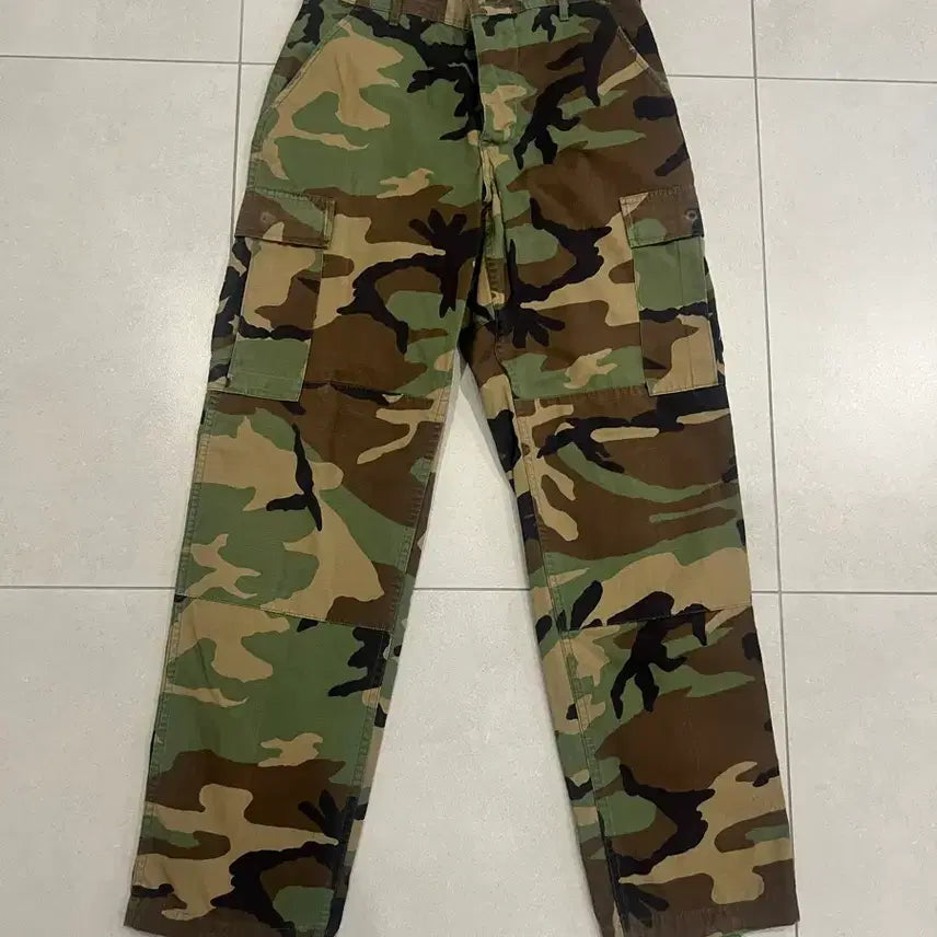 [BUNJANG] BDU Woodland Camo Pants / 오리지널 BDU 우드랜드 카모 팬츠 S