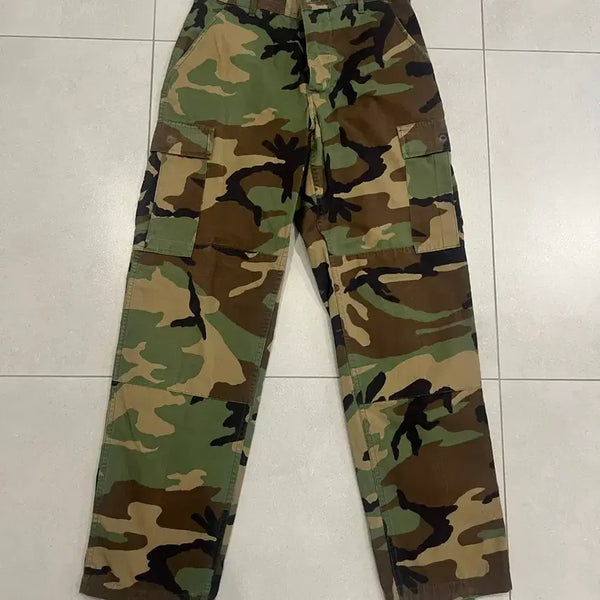 [BUNJANG] BDU Woodland Camo Pants / 오리지널 BDU 우드랜드 카모 팬츠 S